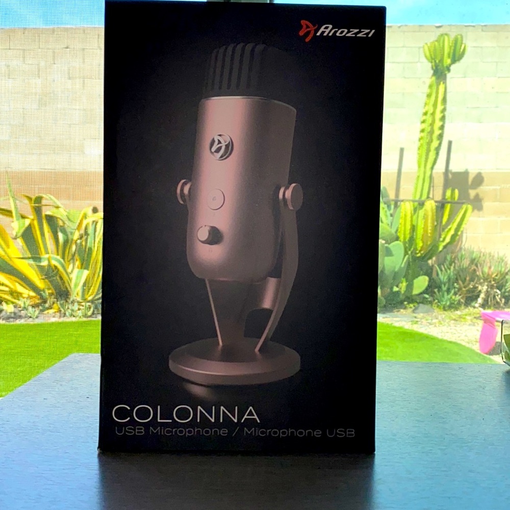 Brand New Never Opened Rose Gold USB Microphone